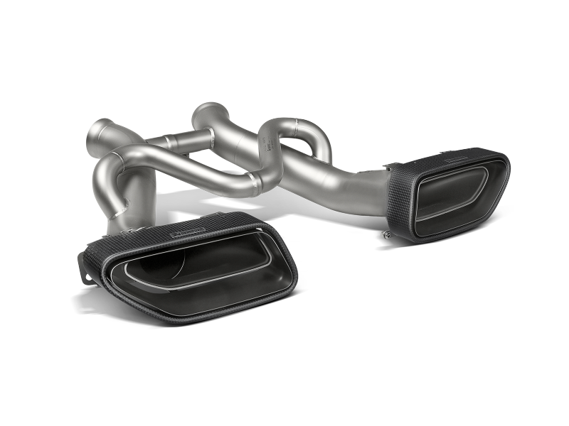 McLaren 650S Performance Exhaust - Akrapovic - Slip-On Line - Titanium w/ Carbon Tips - `14-`17 McLaren 650S Performance Exhaust - Akrapovic - Slip-On Line - Titanium w/ Carbon Tips - `14-`17