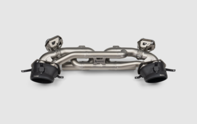 Porsche 911 Performance Exhaust - Akrapovic - Slip-On Line - Titanium - 2025+ Porsche 911 Performance Exhaust - Akrapovic - Slip-On Line - Titanium - 2025+