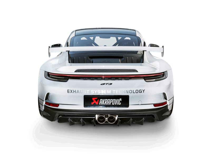 Porsche 911 GT3 RS Performance Exhaust - Akrapovic - Slip-On Line - Titanium w/Titanium Tips - `21-`22 Porsche 911 GT3 RS Performance Exhaust - Akrapovic - Slip-On Line - Titanium w/Titanium Tips - `21-`22