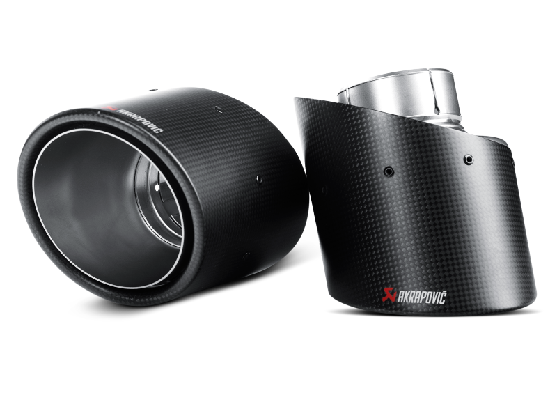 Volkswagen Scirocco Performance Exhaust - Akrapovic - Tail Pipe Set - Carbon - `09-`16 Volkswagen Scirocco Performance Exhaust - Akrapovic - Tail Pipe Set - Carbon - `09-`16