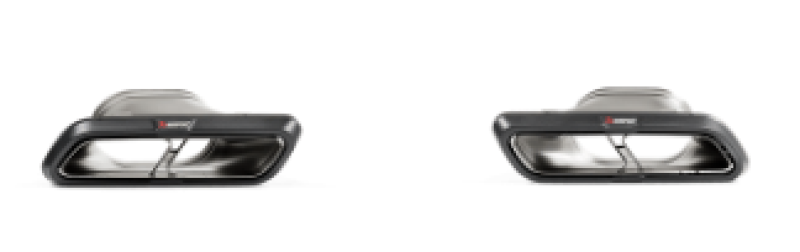 Mercedes-Benz E63 Performance Exhaust - Akrapovic - Evolution Tail Pipe Set - Matte Carbon - 2018 Mercedes-Benz E63 Performance Exhaust - Akrapovic - Evolution Tail Pipe Set - Matte Carbon - 2018