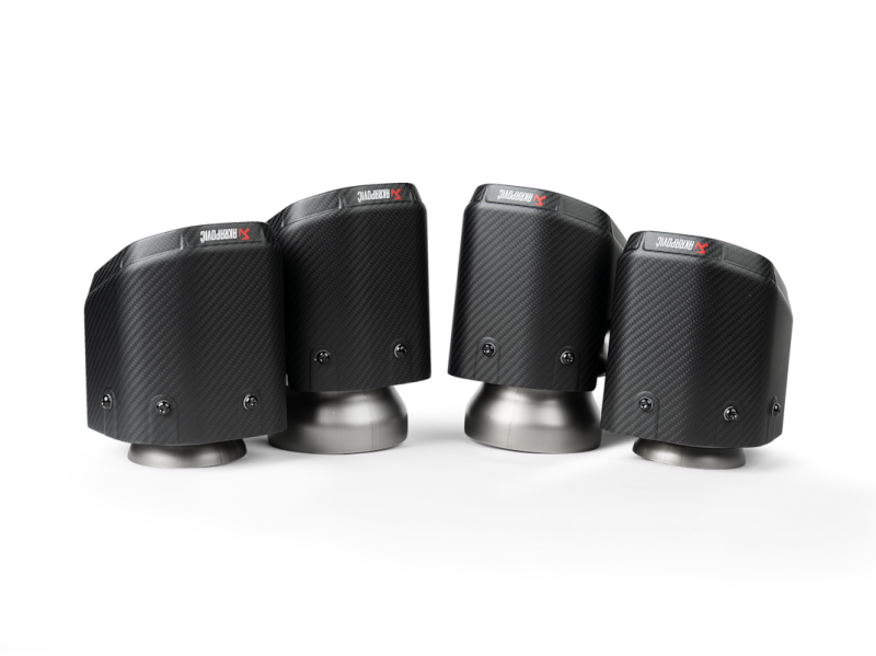 BMW M5 Performance Exhaust - Akrapovic - Hexagonal Carbon Fiber Tail Pipe Set - `24-`27