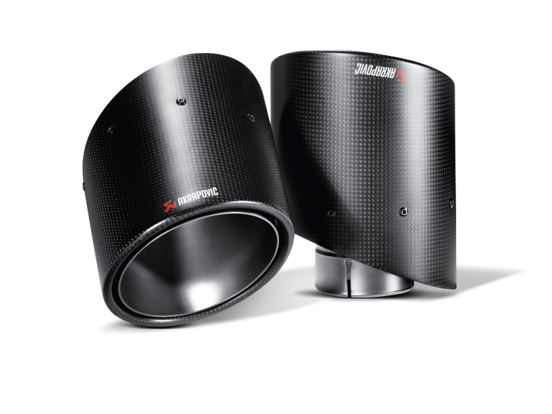 Mitsubishi Evolution Performance Exhaust - Akrapovic - Tail Pipe Set - Carbon - `08-`14 Mitsubishi Evolution Performance Exhaust - Akrapovic - Tail Pipe Set - Carbon - `08-`14