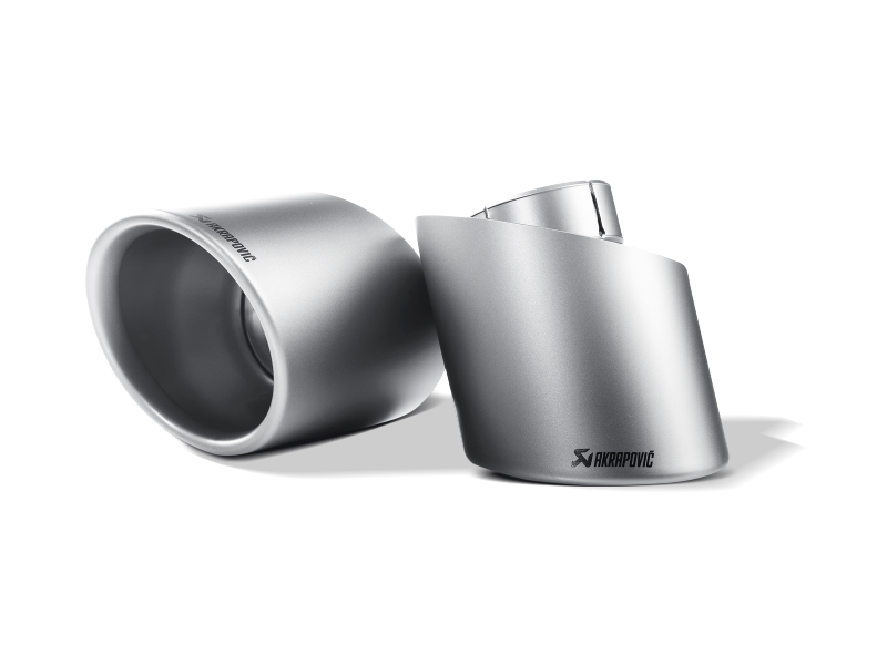 Volkswagen Scirocco Performance Exhaust - Akrapovic - Tail Pipe Set - Titanium - `09-`16 Volkswagen Scirocco Performance Exhaust - Akrapovic - Tail Pipe Set - Titanium - `09-`16