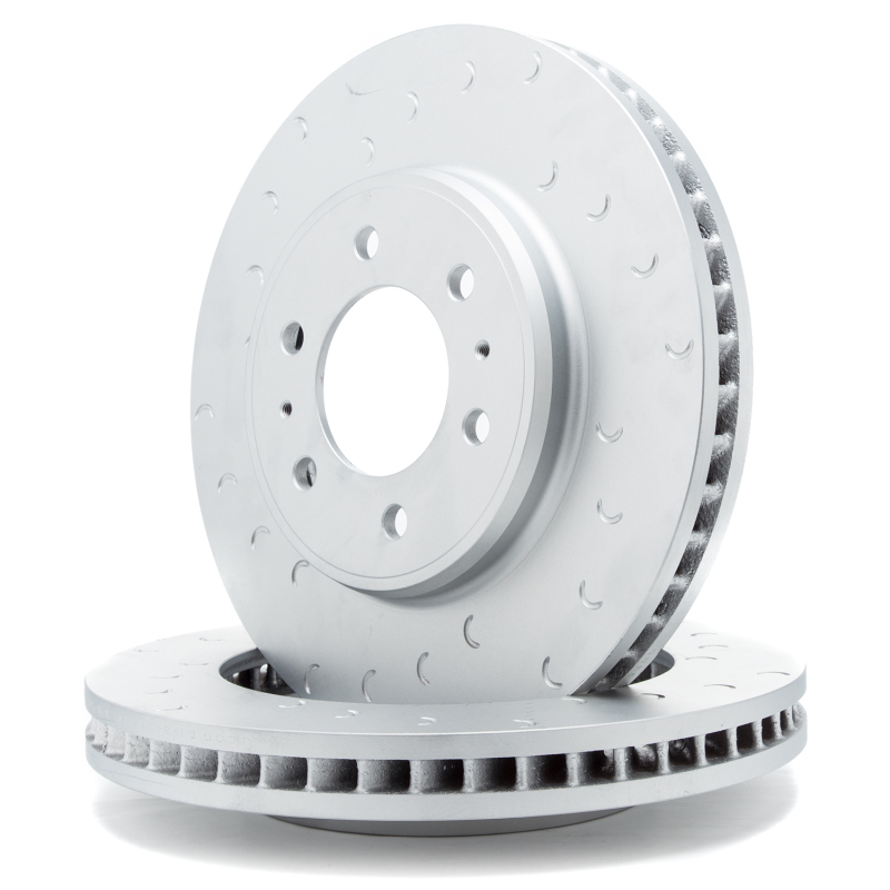 Ford F-150 Brake Rotors (2) - Front - Alcon - Slotted - `10-`27