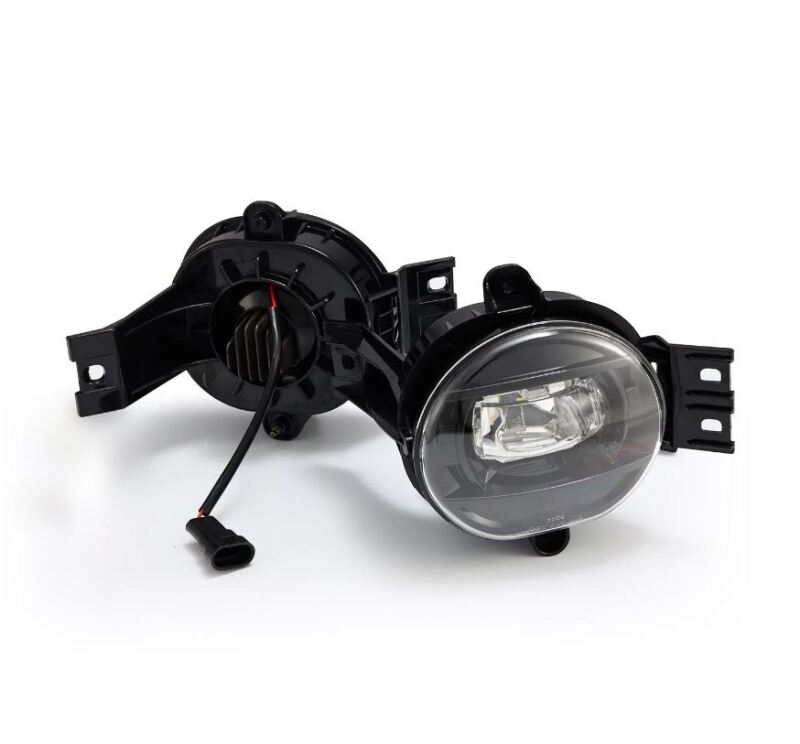 Ram 3500 Fog Lights - AlphaRex - DoubleTap Dual Color LED Proj - Wt/Ambr - `03-`09