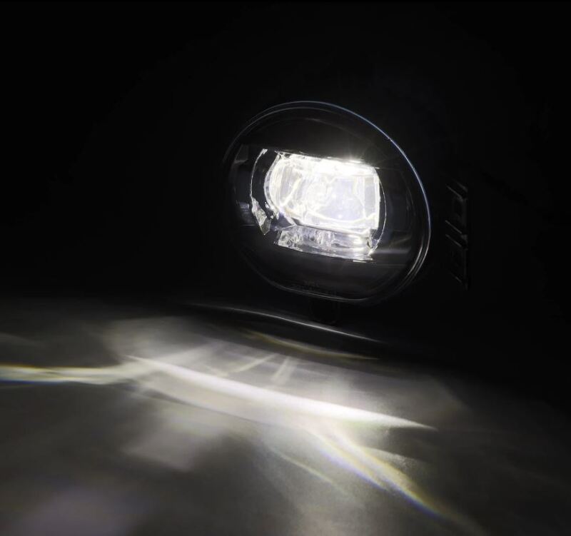 Ram 3500 Fog Lights - AlphaRex - DoubleTap Dual Color LED Proj - Wt/Ambr - `03-`09