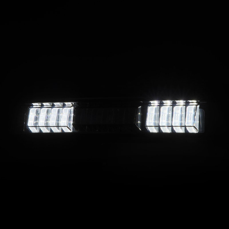 Toyota Tacoma Headlights - AlphaRex - LUXX-Series - Black Smoke - `16-`23