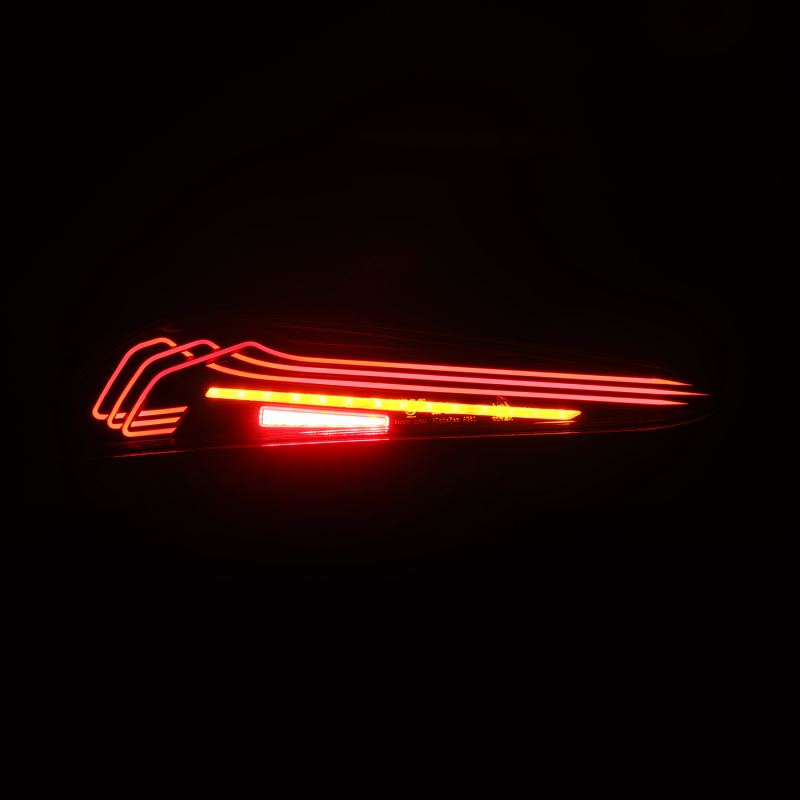 Toyota Supra Headlights - AlphaRex - LUXX-Series Laser Style LED - Black-Red - `20-`24