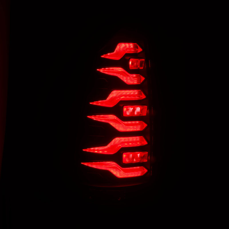 Lexus GX470 Tail Lights - AlphaRex - Luxx-Series LED - Black - `14-`21
