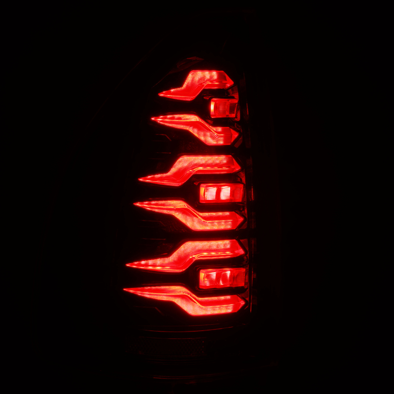 Lexus GX470 Tail Lights - AlphaRex - Luxx-Series LED - Alpha-Black - `14-`21