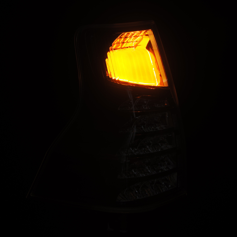 Lexus GX470 Tail Lights - AlphaRex - PRO-Series LED - Alpha Black - `14-`21