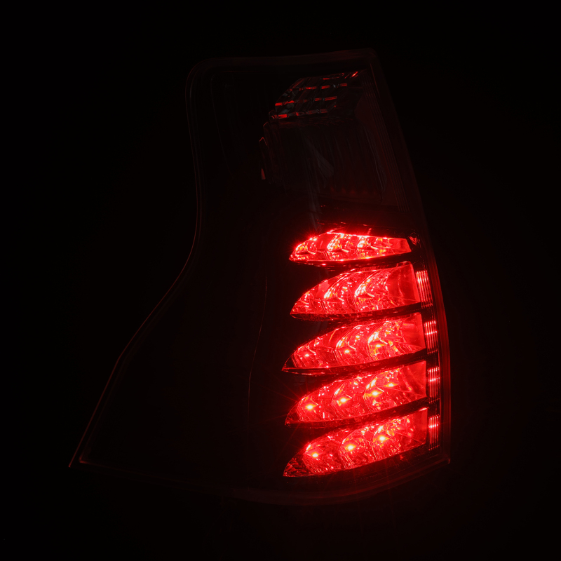 Lexus GX470 Tail Lights - AlphaRex - PRO-Series LED - Alpha Black - `14-`21