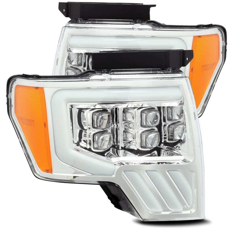Ford F-150 Headlights - AlphaRex - NOVA-Series Projector - Chrome - `09-`14