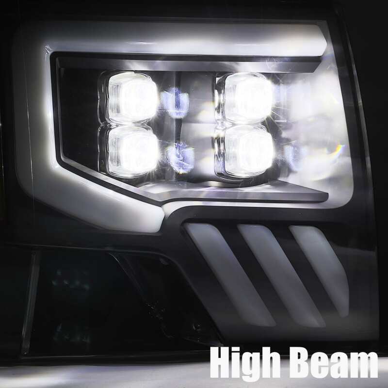 Ford F-150 Headlights - AlphaRex - NOVA-Series Projector - Chrome - `09-`14