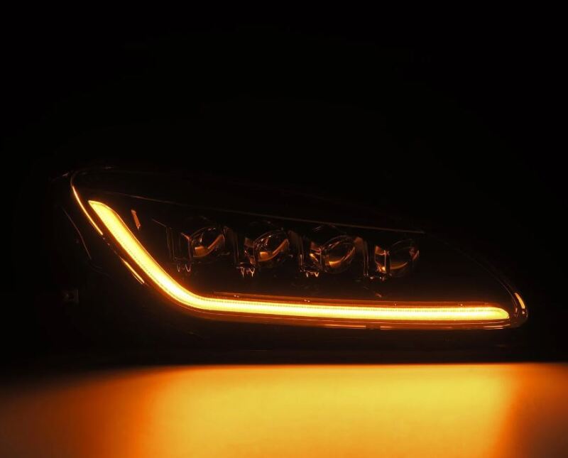 Honda S2000 Headlights - AlphaRex - NOVA-Series Projector LED - Alpha-Black - `99-`09