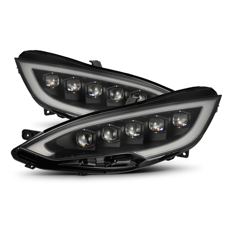 Tesla Model S Headlights - AlphaRex - NOVA-Series LED Projector - Black - `12-`21 Tesla Model S Headlights - AlphaRex - NOVA-Series LED Projector - Black - `12-`21