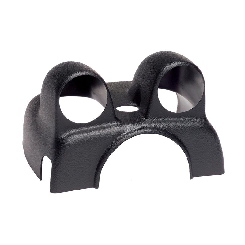 Dodge 1500 Gauge Pod - Steering Column - AutoMeter - Dual 2 1/16 - Black - 2002