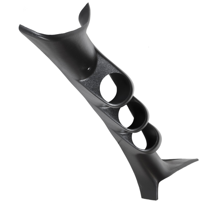 Ford F-150 Gauge Pod - A-Pillar - AutoMeter - Triple 52mm - Black - `04-`08