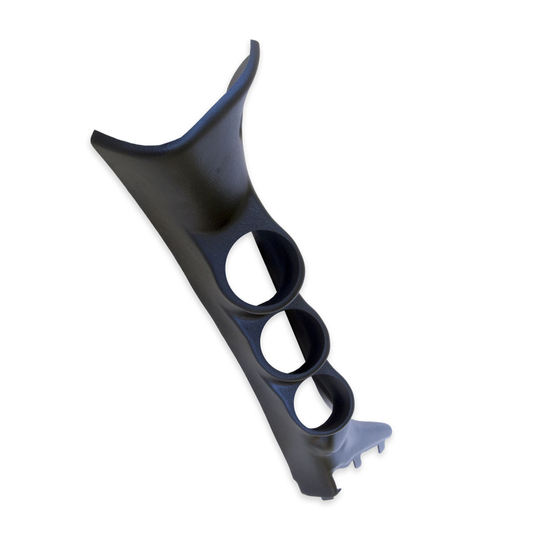 Ford F-150 Gauge Pod - AutoMeter - Triple Replacement Pillar, 2-1/16 inch - Black - `09-`14 Ford F-150 Gauge Pod - AutoMeter - Triple Replacement Pillar, 2-1/16 inch - Black - `09-`14