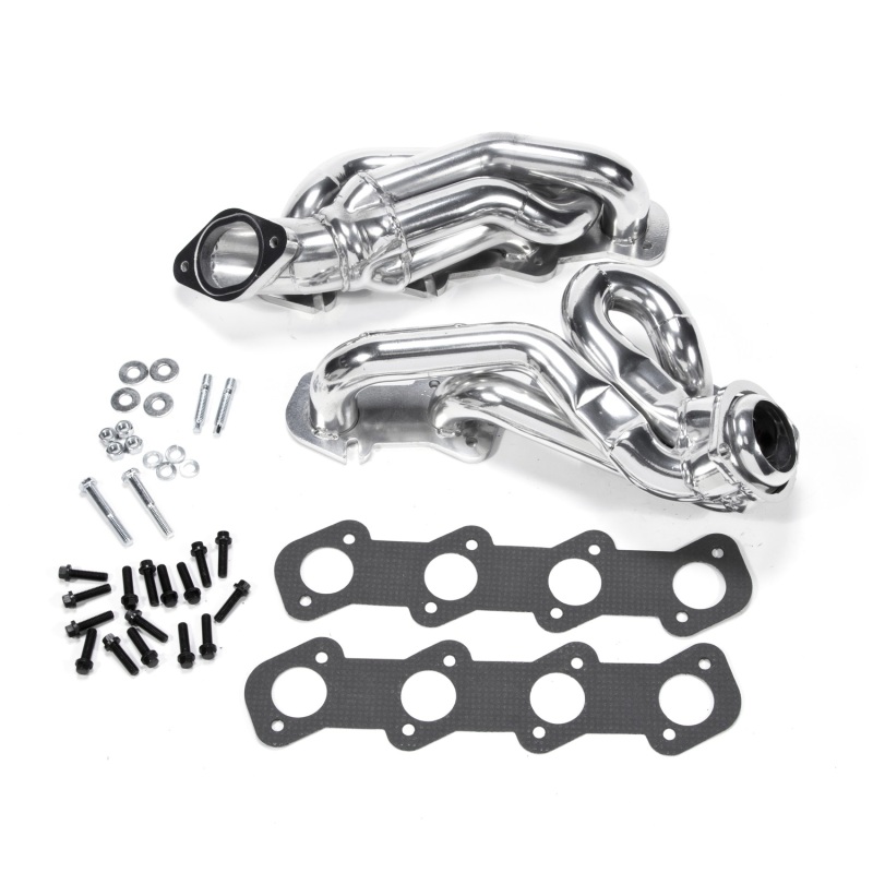 Ford Mustang GT Performance Exhaust - BBK - Shorty Tuned Length - Polished Silver Ceramic - `96-`04 Ford Mustang GT Performance Exhaust - BBK - Shorty Tuned Length - Polished Silver Ceramic - `96-`04