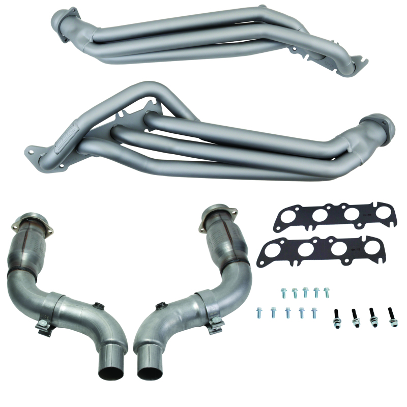 Ford Mustang Performance Exhaust - BBK - Long Tube + High Flow Catted X-Pipe (Ti Ceramic) - `15-`23 Ford Mustang Performance Exhaust - BBK - Long Tube + High Flow Catted X-Pipe (Ti Ceramic) - `15-`23