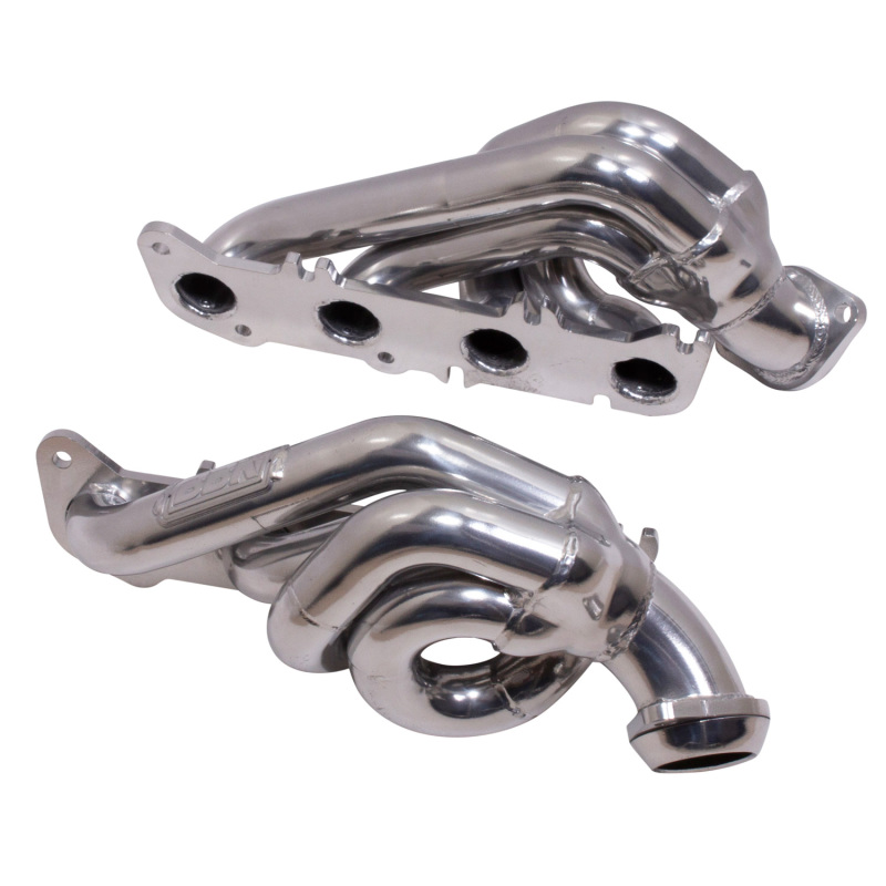Ford F-150 Performance Exhaust - BBK - Shorty Tuned Length Headers - 1-3/4in - Polished Silver Ceramic - `11-`14 Ford F-150 Performance Exhaust - BBK - Shorty Tuned Length Headers - 1-3/4in - Polished Silver Ceramic - `11-`14