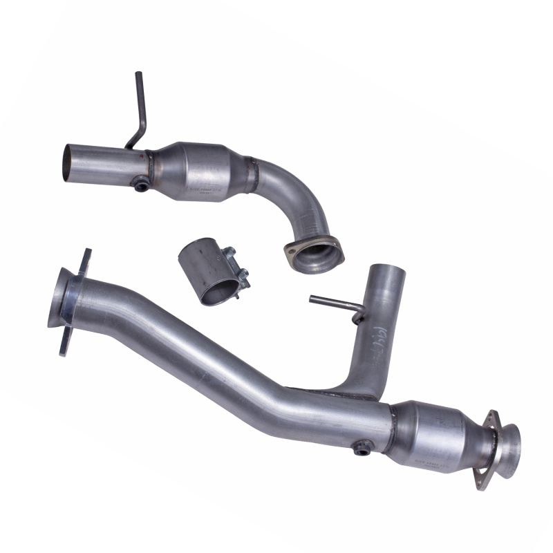 Ford F-150 Performance Exhaust - BBK - Mid Y-Pipe with Catalytic Converters - `11-`14