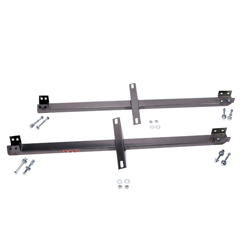 Ford Mustang Subframe Connector - BBK - Full Length with Seat Support Bracket - Black - `94-`04