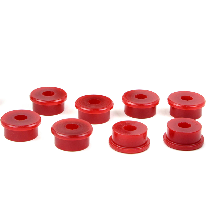 Ford Mustang Control Arm Bushing Kit - Rear Lower - BBK - Polyurethane - Red - `86-`04
