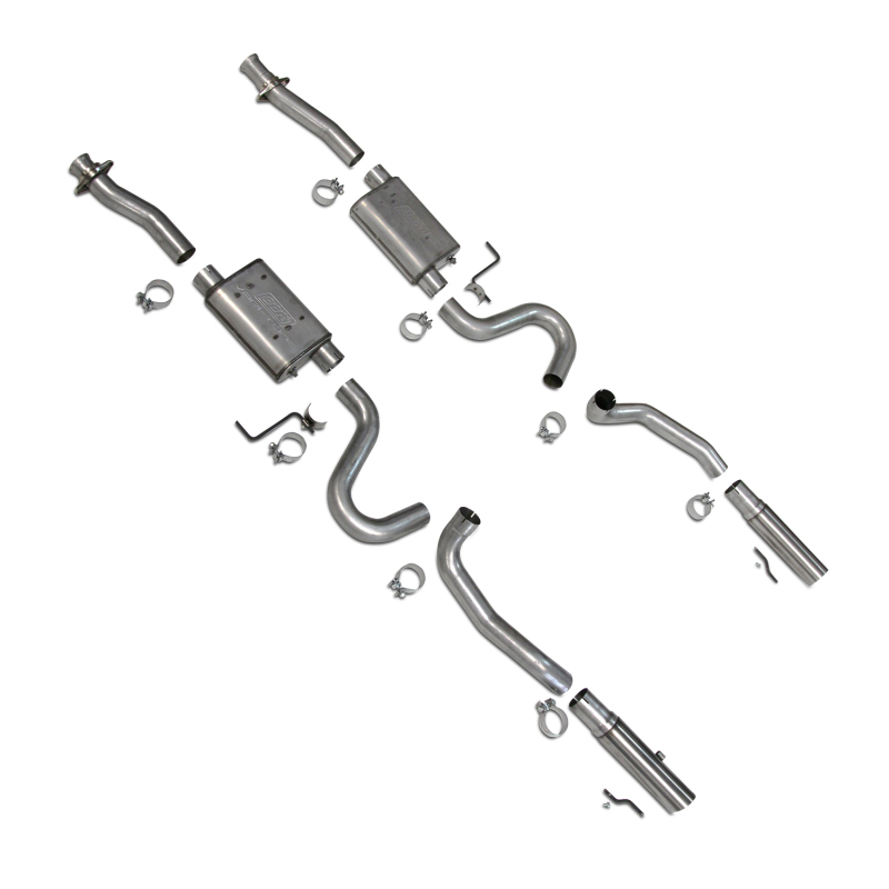 Ford Mustang Performance Exhaust - BBK - Cat Back, Varitune - `86-`04