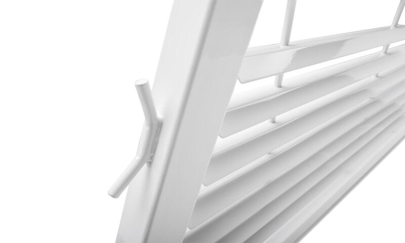 Ford F-150 Headache Rack - BackRack - Louvered - White - `04-`25
