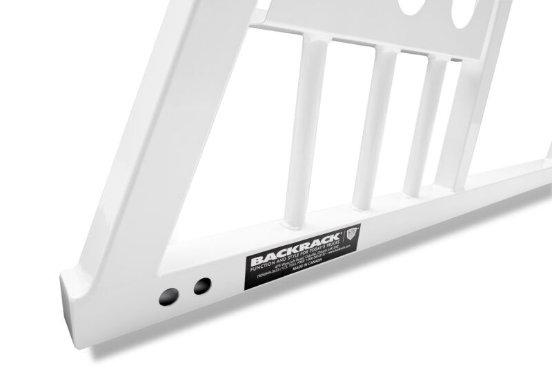 Chevrolet 2500 Headache Rack - BackRack - Three Light - White - `01-`23