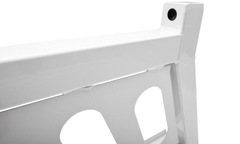 GMC 3500HD Headache Rack - BackRack - Three Light - White - `01-`23