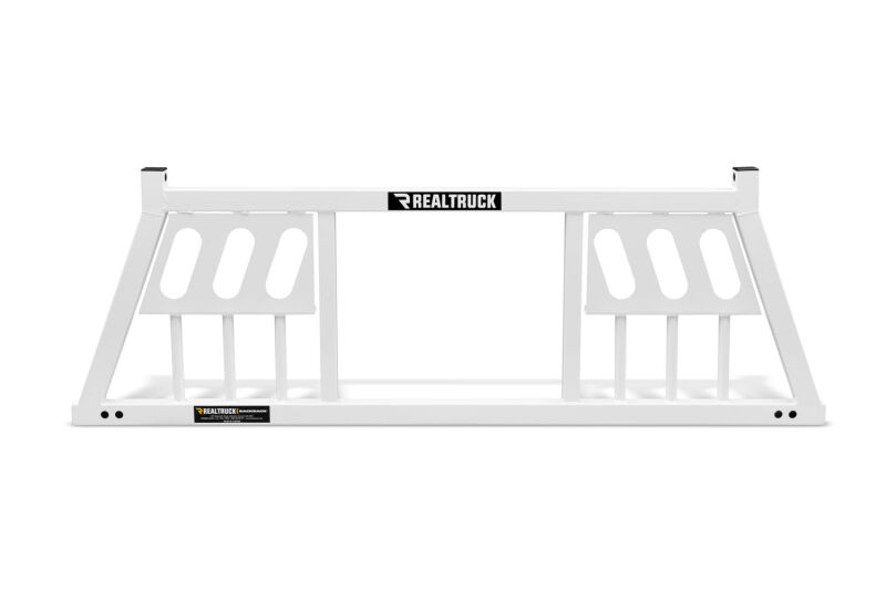 GMC Sierra 2500 HD Headache Rack - BackRack - Three Light - White - `07-`19