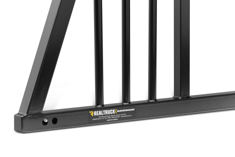 Chevrolet Silverado 1500 Headache Rack - BackRack - Three Round - Black - `19-`23