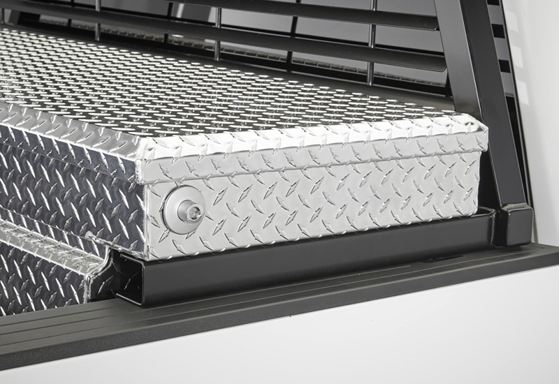 Nissan Titan Truck Bed Rack Installation Kit - BackRack - Toolbox 21in - Yellow Zinc - `17-`24 Nissan Titan Truck Bed Rack Installation Kit - BackRack - Toolbox 21in - Yellow Zinc - `17-`24