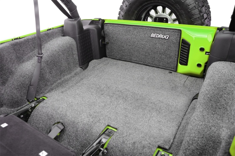 Jeep JK Unlimited Cargo Kit - Rear - BedRug - 5pc (Incl Tailgate & Tub Liner) - `07-`10