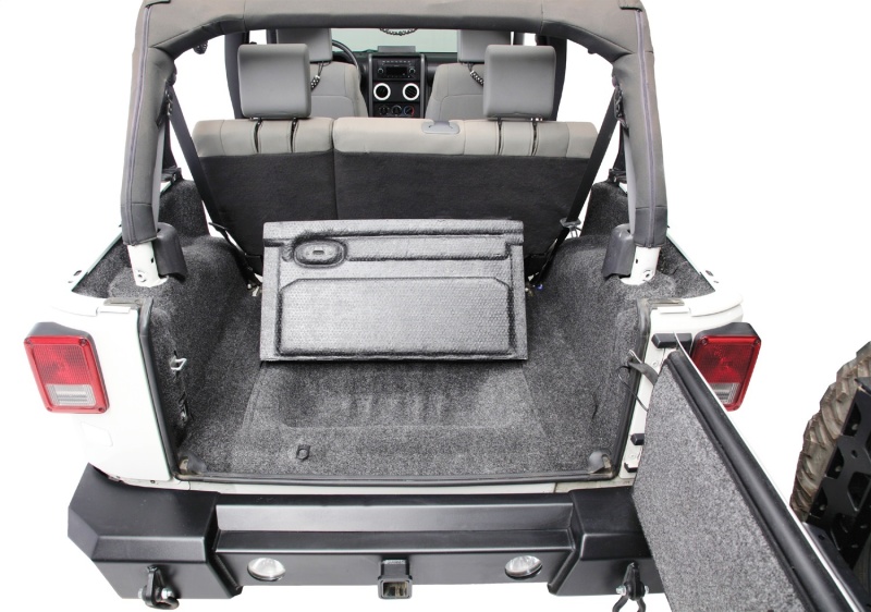 Jeep JK Unlimited Cargo Kit - Rear - BedRug - 5pc (Incl Tailgate & Tub Liner) - `07-`10