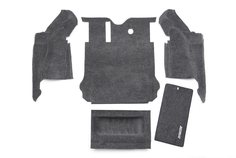 Jeep JK Unlimited Cargo Kit - Rear - BedRug - 5pc (Incl Tailgate & Tub Liner) - `07-`10