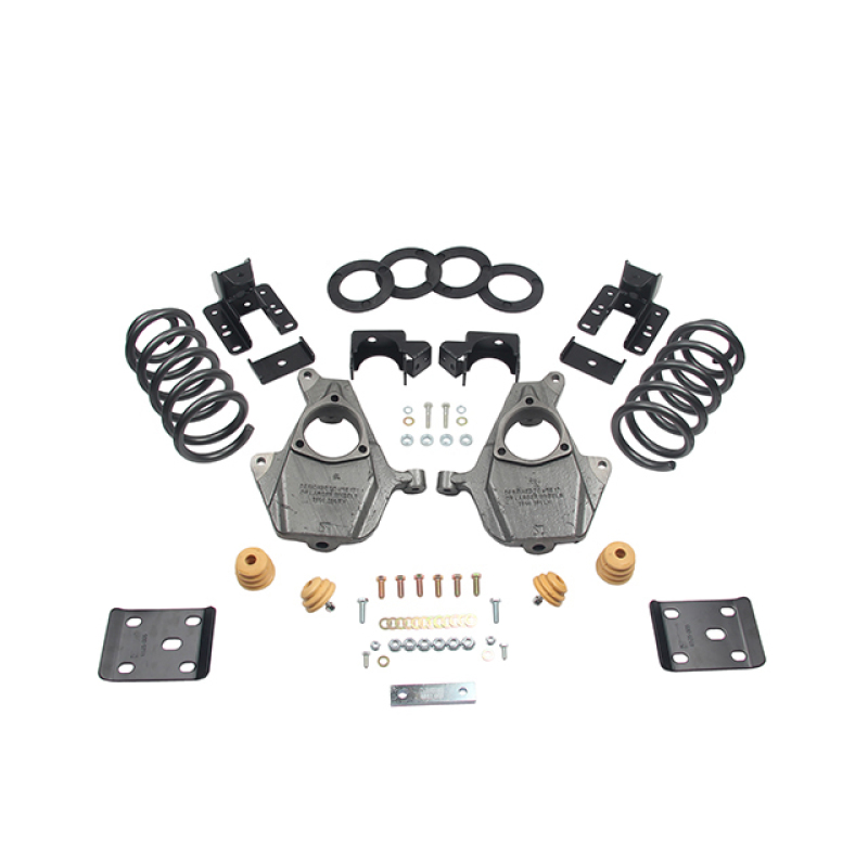 GMC Sierra Coilover Suspension Kit - Front + Rear - Belltech - Complete Kit W/O Shocks - `16-`18