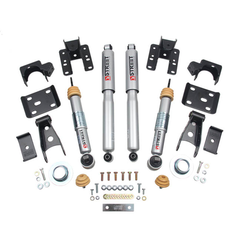 GMC Sierra Coilover Suspension Kit - Front + Rear - Belltech - Street Performance - `16-`18