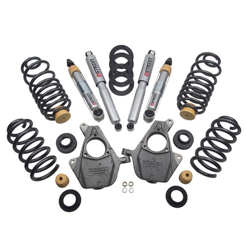 GMC SUV Coilover Suspension Kit - Front And Rear - Belltech - Street Performance - `15-`20