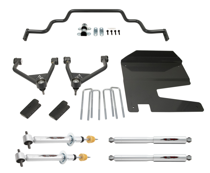 Chevrolet Silverado 1500 Suspension Lift Kit - Belltech - Street Performance Struts + Trail Performance Shocks + 4