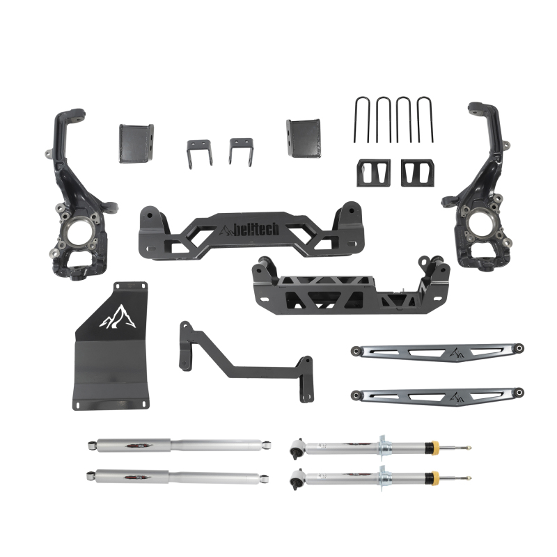 Ford F-150 Suspension Lift Kit - Front + Rear - Belltech - Trail Performance 5-7