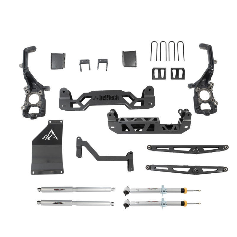 Ford F-150 Suspension Lift Kit - Front + Rear - Belltech - Trail Performance 5-7