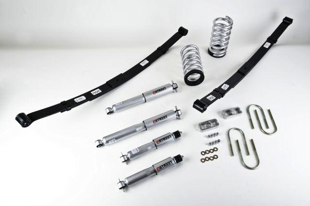 Chevrolet S10 Suspension Lowering Kit - Front + Rear - Belltech - Street Performance Shocks - `94-`04