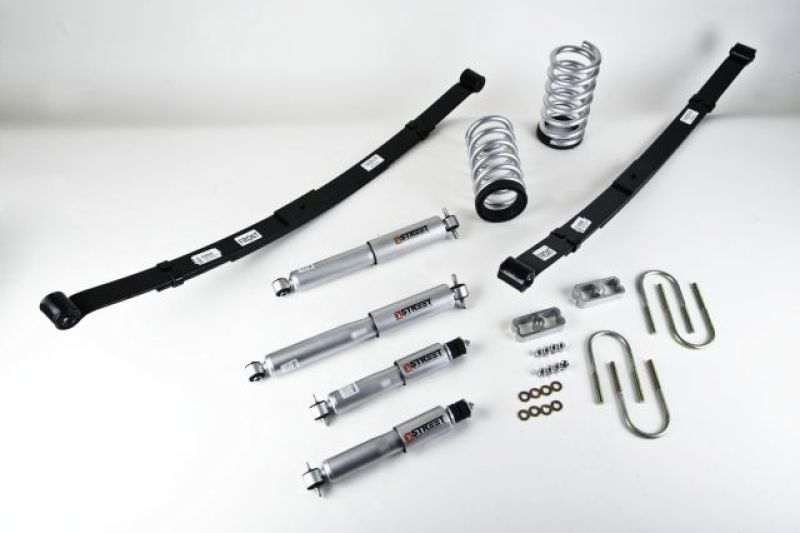 Chevrolet S10 Suspension Lowering Kit - Front + Rear - Belltech - Street Performance Shocks - `94-`04