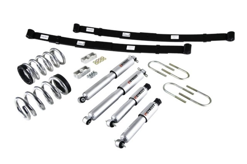 GMC Jimmy Suspension Lowering Kit - Front + Rear - Belltech - Street Performance Shocks - `98-`03 GMC Jimmy Suspension Lowering Kit - Front + Rear - Belltech - Street Performance Shocks - `98-`03