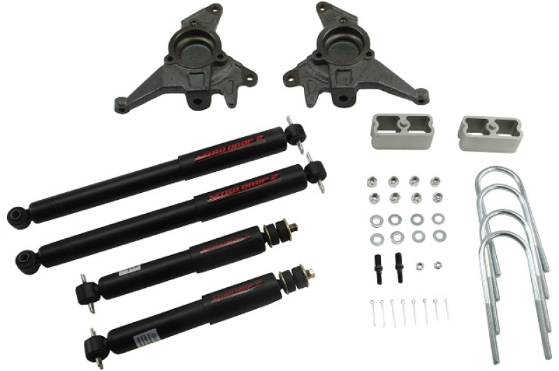 Chevrolet Jimmy Lowering Kit - Front + Rear - Belltech - ND2 Shocks - `98-`03 Chevrolet Jimmy Lowering Kit - Front + Rear - Belltech - ND2 Shocks - `98-`03
